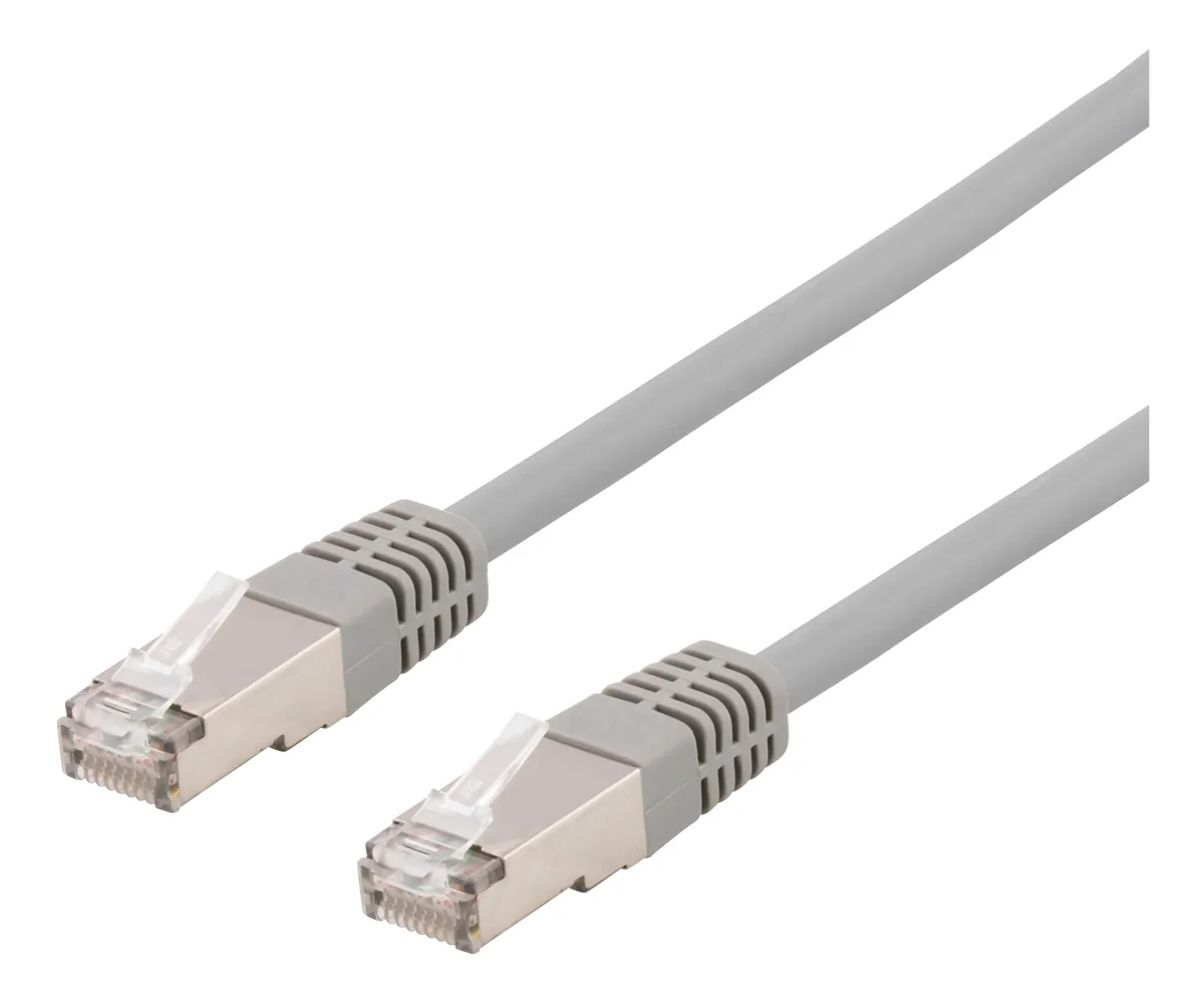 Deltaco LAN CAT 6 - SFTP - Harmaa - 0.5m