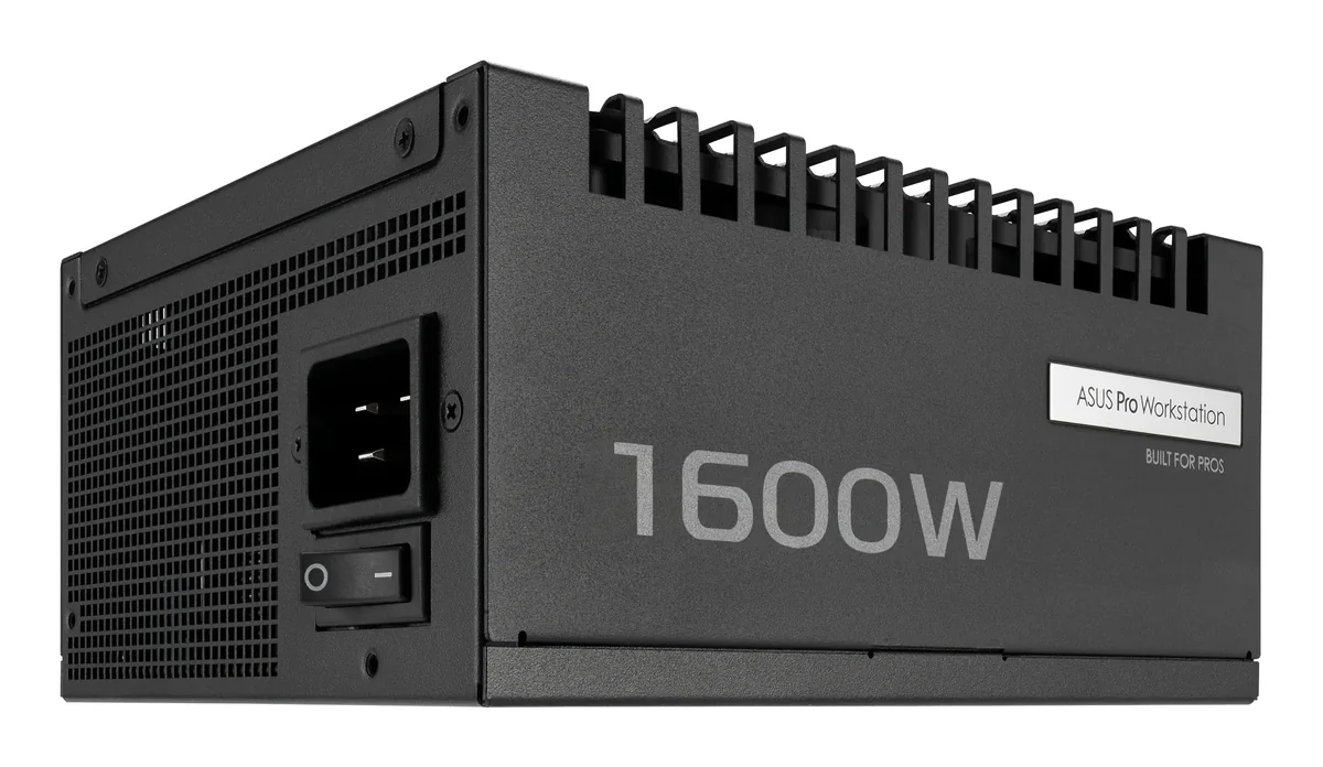 ASUS Pro WS 1600P 1600W -virtalähde, 80 Plus Platinum