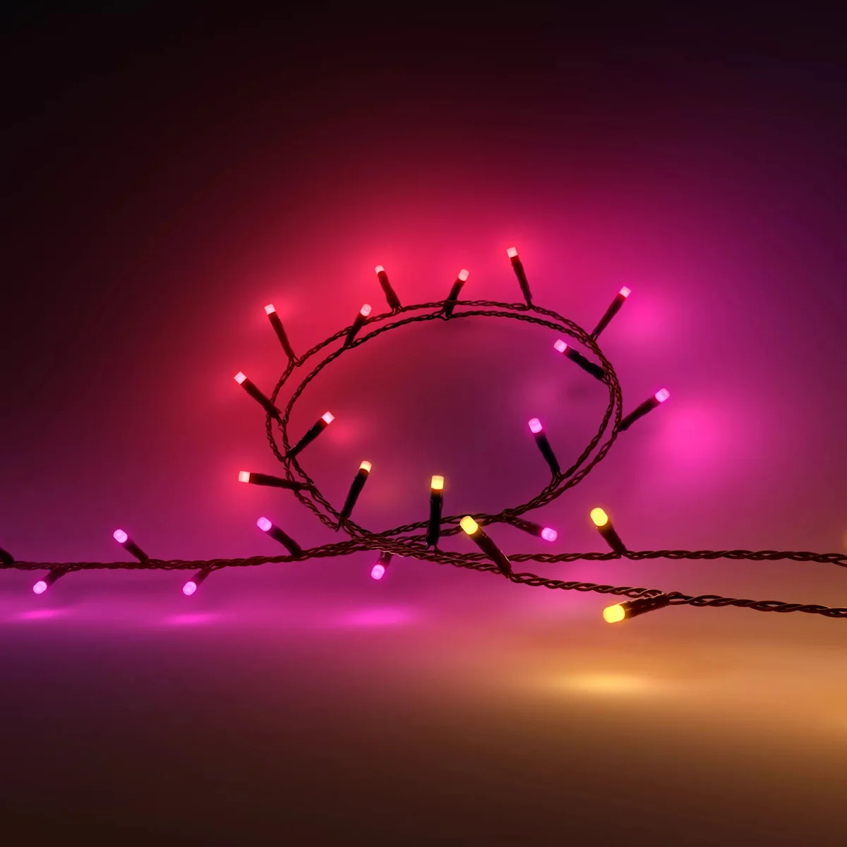 Philips Hue Festavia -valoketju 250 LED-valoa 20 m Valkoinen ja värillinen tunnelmavalo Musta