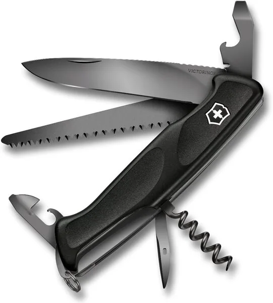 Victorinox V-0.95 63.C31P taskuveitsi Ranger Grip 55 Onyx Black (musta)