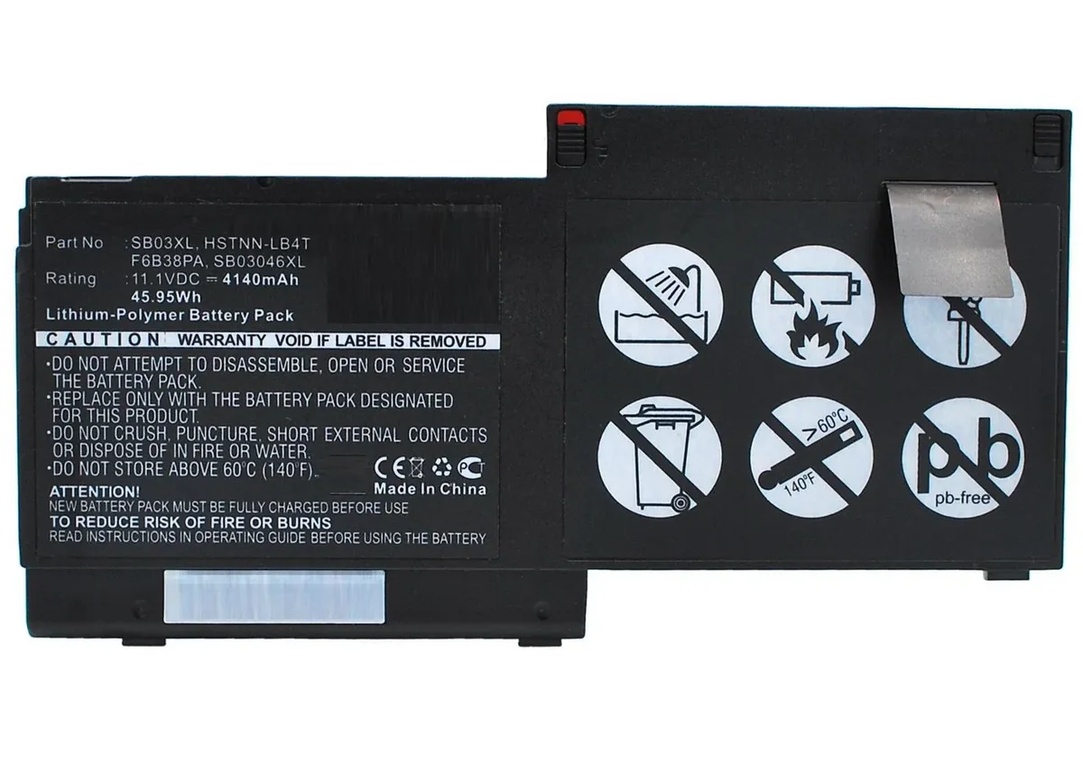 CoreParts Battery - Kannettavan tietokoneen akku - Li-pol - 4140 mAh - 46 Wh