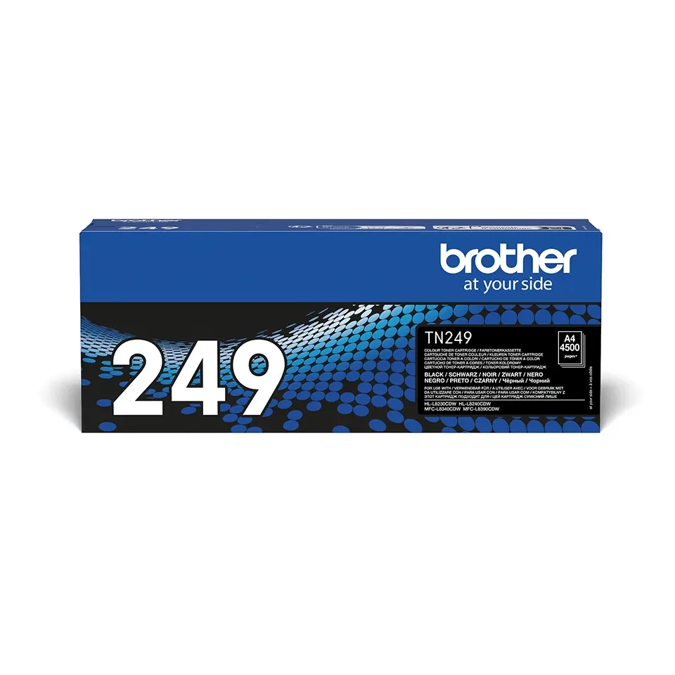 Brother TN-249BK Erittäin suuri riittoisuus -laservärikasetti, musta