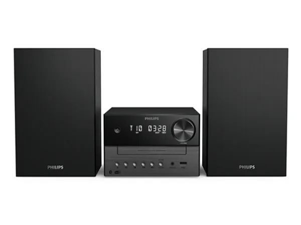 Philips 3000 series TAM3505M2/12, Kodin mikroaudiojärjestelmä, musta, 20 W, 6 O, 66 - 20000 Hz, DAB, DAB+