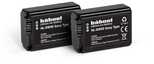 Hähnel HL-XW50 kaksipakkaus