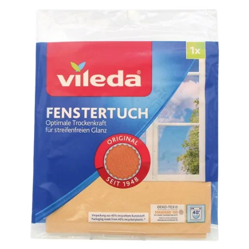 Vileda Fenstertuch Ikkunanpuhdistusliina - 39 x 36 cm