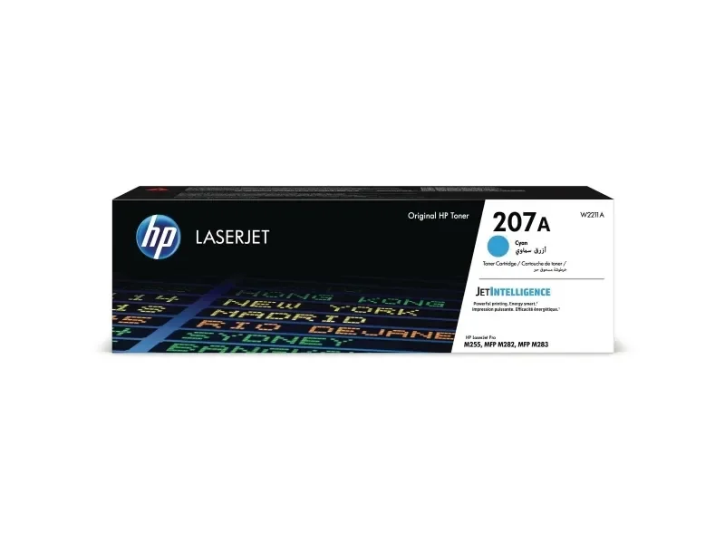 HP 207A / W2211A syaani värikasetti