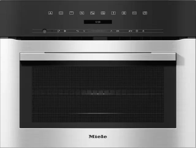 Miele Kompaktiuuni mikrolla H 7140 BM (teräs)