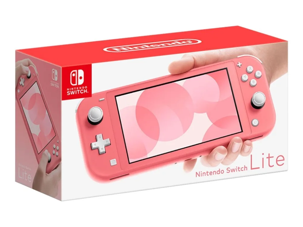 Nintendo Switch Lite - Håndholdt spillekontrolenhed - Koral