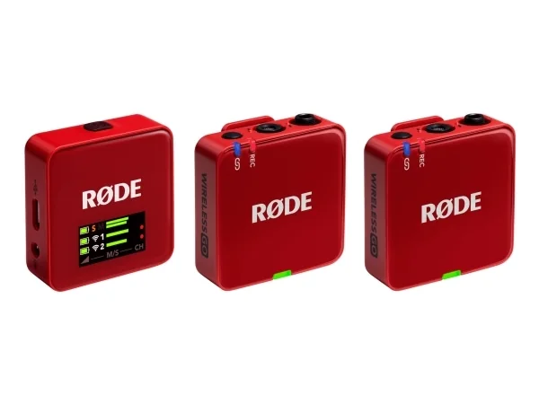 Røde Wireless GO (Gen 3) - Punainen