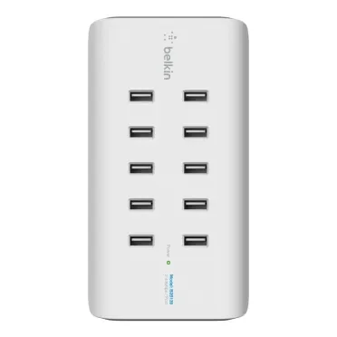 10-Port 2.4A USB Charger