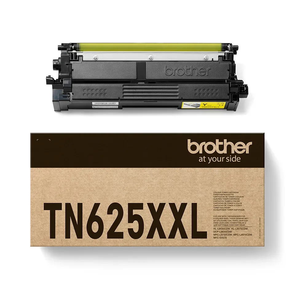 Brother TN625XXLY - high capacity - yellow - original - toner cartridge