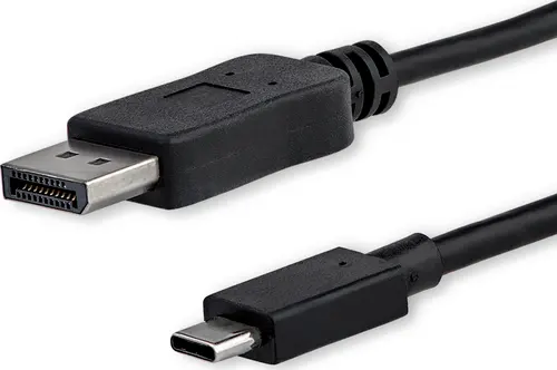 Startech Usb C To Displayport Adapter Cable 1m Displayport Usb-c Musta