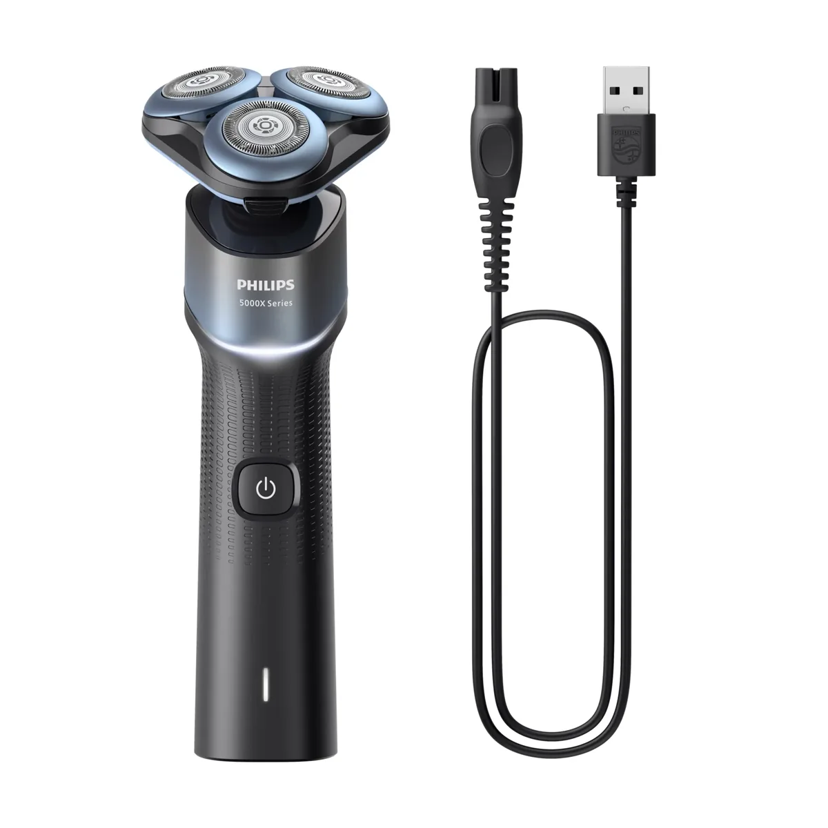 Philips Shaver 5000X series X5006/00 Sähköparranajokone märkä- ja kuiva-ajoon, Parranajokone kääntyvällä päällä, Sininen, Replace every 2 yrs with SH30, 2 vuosi/vuosia, Akku, 50 min