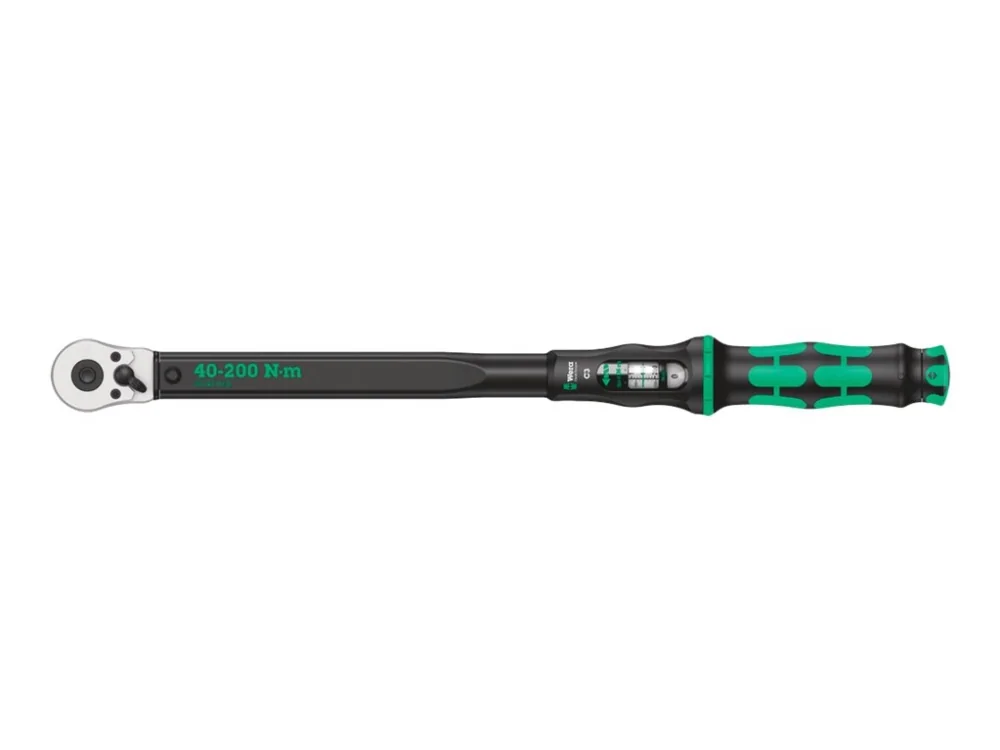 Wera Click-Torque C 3, Hylsyavain, 1 kpl, Musta, Vihreä, CE