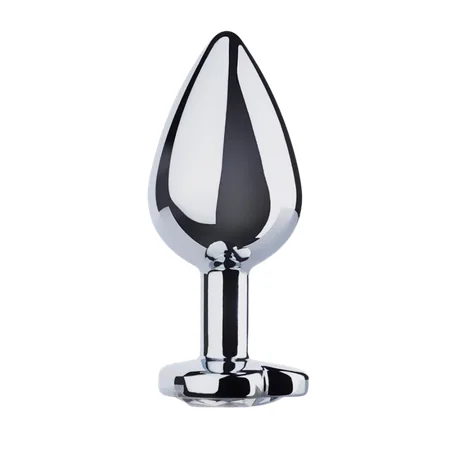 EasyToys Metal Butt Plug With Heart Crystal – Hopea