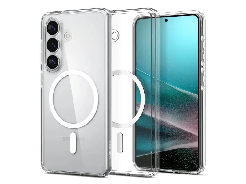Spigen Ultra Hybrid MagSafe - clear white - Samsung Galaxy S26