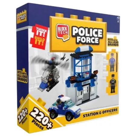Block Tech Police Force Station & Officers – 220 kpl