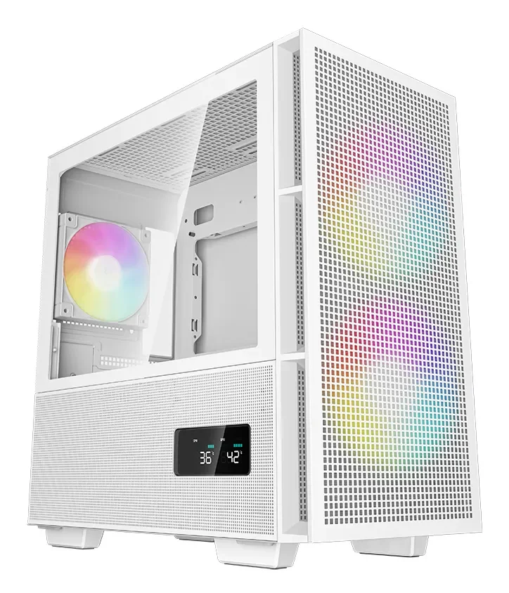 DeepCool CH360 Digital - Kotelot - Miditower - Valkoinen