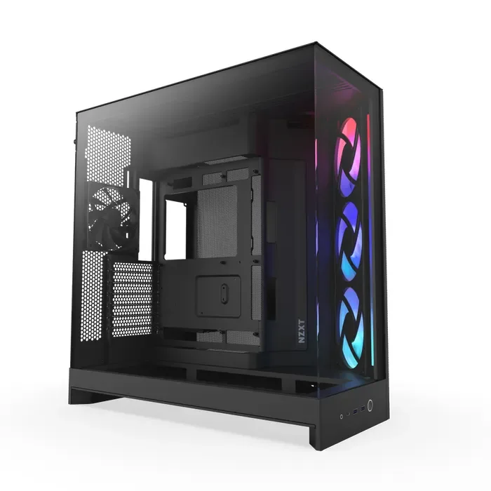 NZXT H9 Flow RGB (2025) - All Black - Kotelot - Miditower - Musta