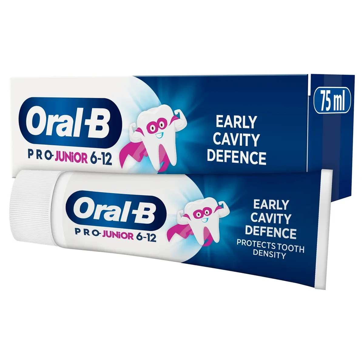 Oral-B Pro Junior -hammastahna 75 ml (6-12 vuotta)