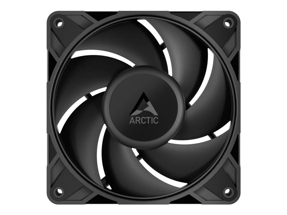 Arctic P12 Pro PST (5-pack) - Kotelotuuletin - 120mm - musta