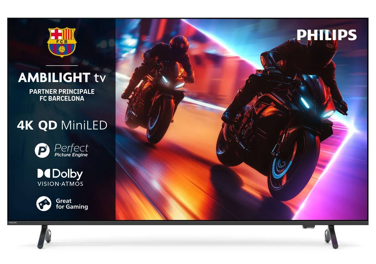 Philips 65MLED920, 165,1 cm (65), 3840 x 2160 pikseliä, QD-Mini LED, Älytelevisio, Wi-Fi, Musta