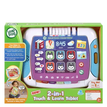 LeapFrog 2-in-1 Touch & Learn Tablet