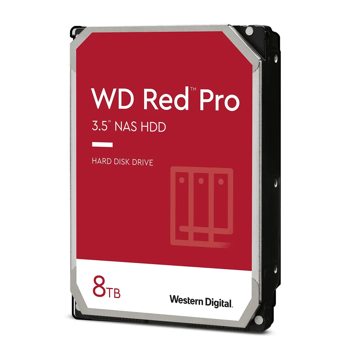 8 TB kiintolevy 8,9 cm (3,5 ) WD-RED PRO WD8005FFBX SATA3 IP 256