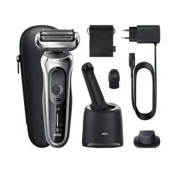 Braun Series 7 71-S7200cc -parranajokone, musta, hopea