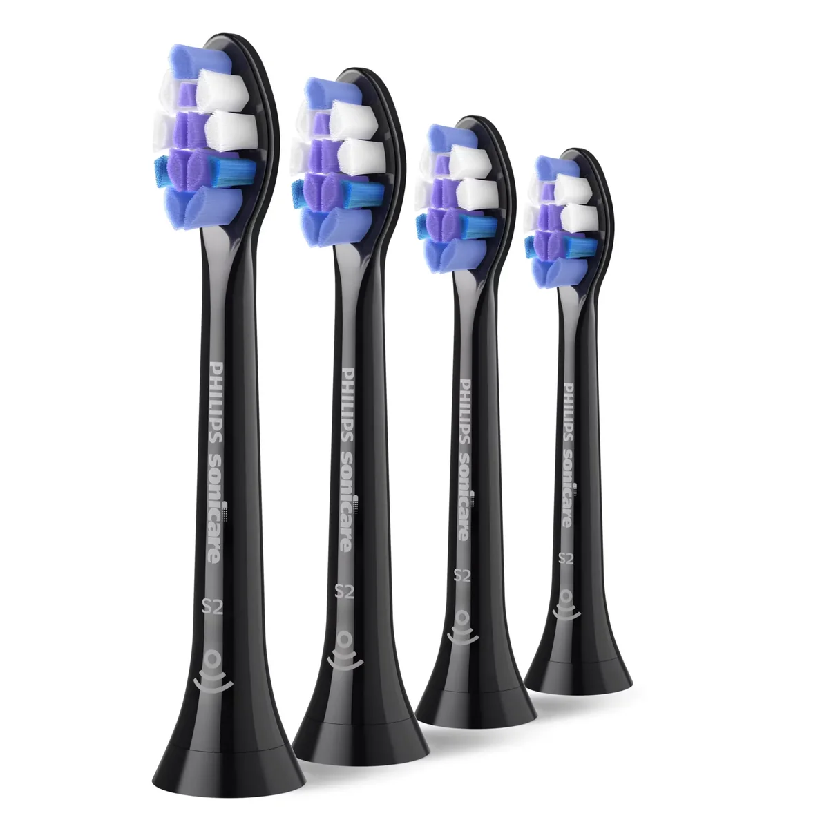 Sonicare Sensitive -hammasharjan päät, 4 kpl, hellävarainen puhdistus