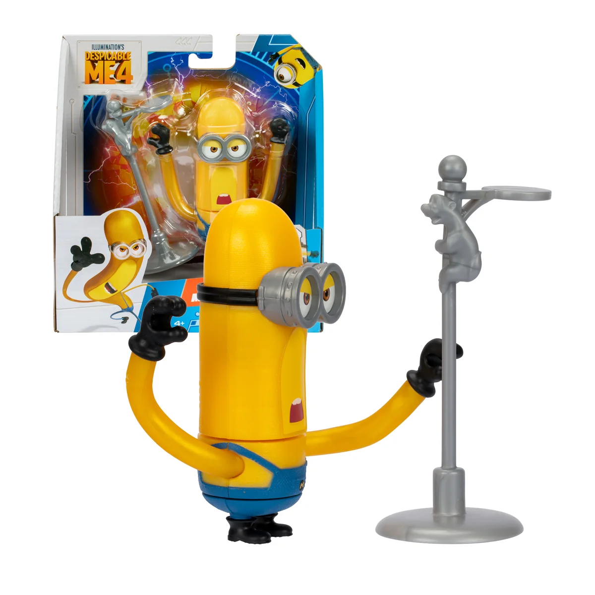 Despicable Me 4 Wild Spinning Mega Minion Tim -toimintahahmo