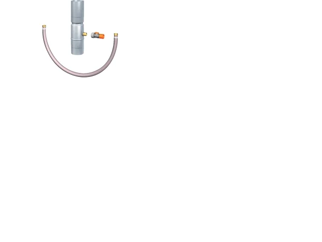 Rheinzink water butt connector with 1/2 gardena-connector 76