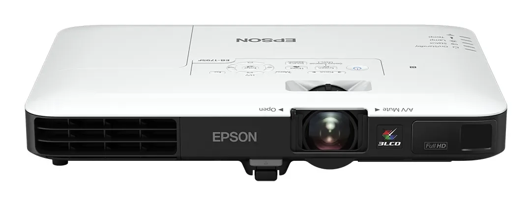 Epson EB-1795F 3LCD Full HD 3200 ANSI lm -kannettava projektori, valkoinen/harmaa
