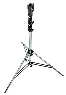 Manfrotto 126CSU, 1 jalkoja, Hopea, 3,33 m, 8,3 kg
