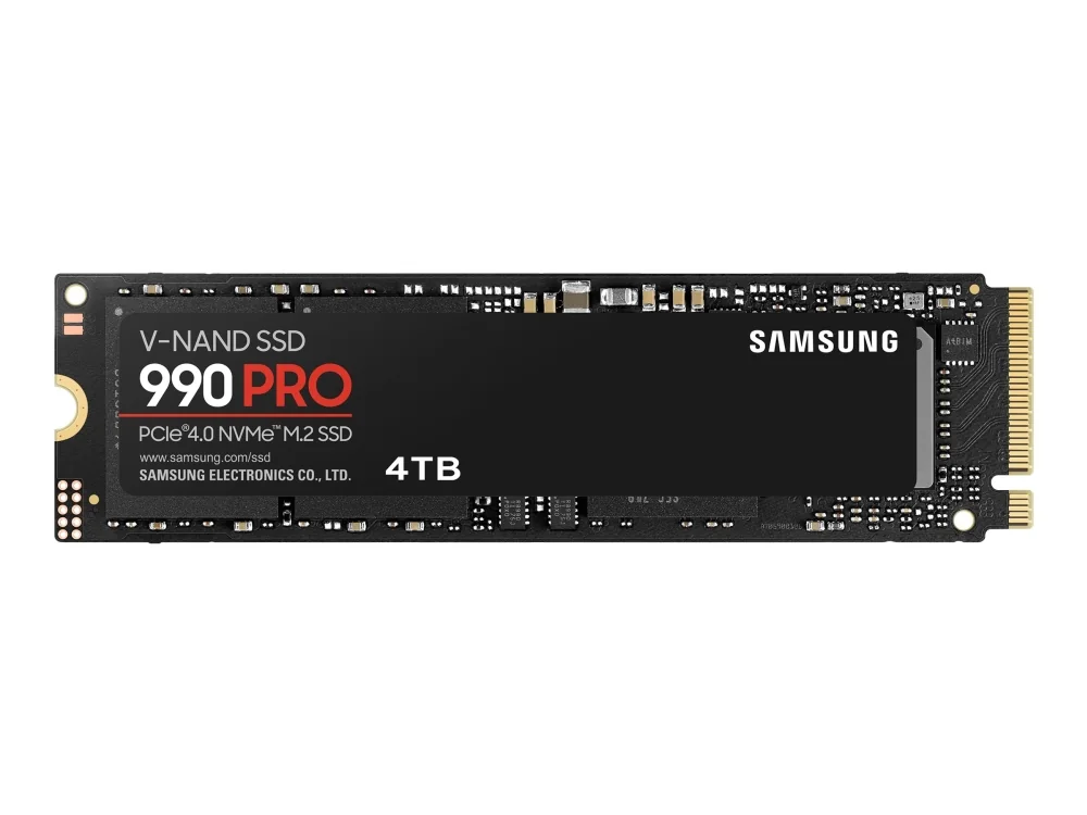 4 TB Samsung 990 Pro M.2 NVMe SSD-levy (MZ-V9P4T0BW)