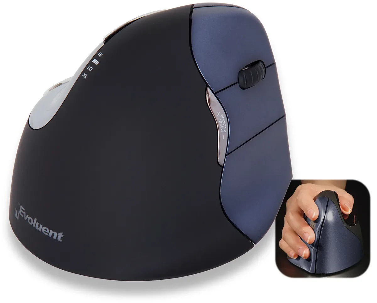 Evoluent Verticalmouse 4 Right Langaton Rf Hiiri