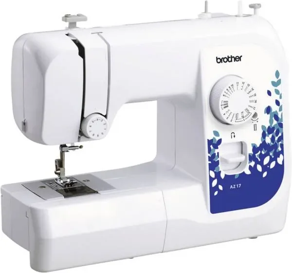 Brother AZ17, Valkoinen, Automaattinen ompelukone, Ompelu, 4-vaiheinen, 0 - 4 mm, 5 mm