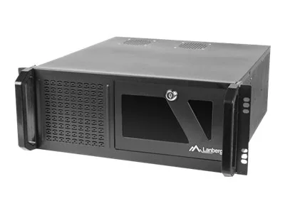 Lanberg - telineasennettava - 4U - ATX - Kotelot - Server (Rack) - Musta