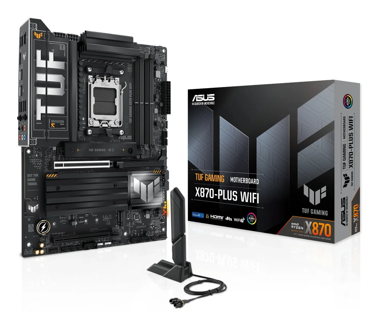 Asus TUF GAMING X870-PLUS WIFI AM5 ATX -emolevy