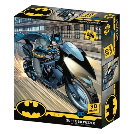 DC Batman Batcycle 500kpl palapelit - 3D-efekti