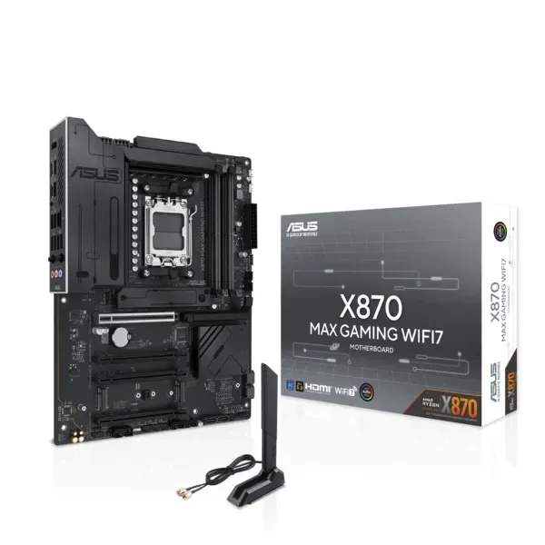 Asus X870 MAX GAMING WiFi 7 AM5 ATX -emolevy