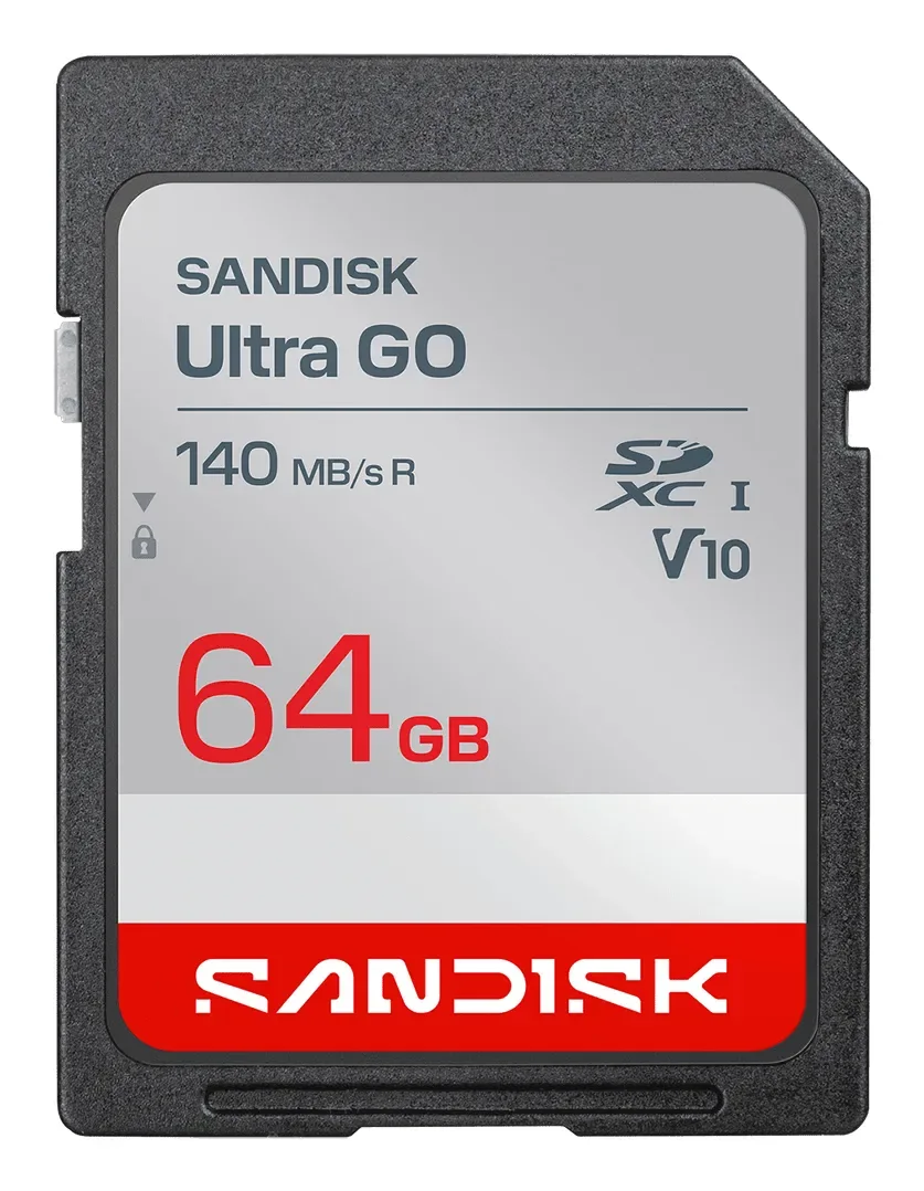 SanDisk Ultra 64 Gt SDXC UHS-I Class 10 U1 V30 A1 -muistikortti