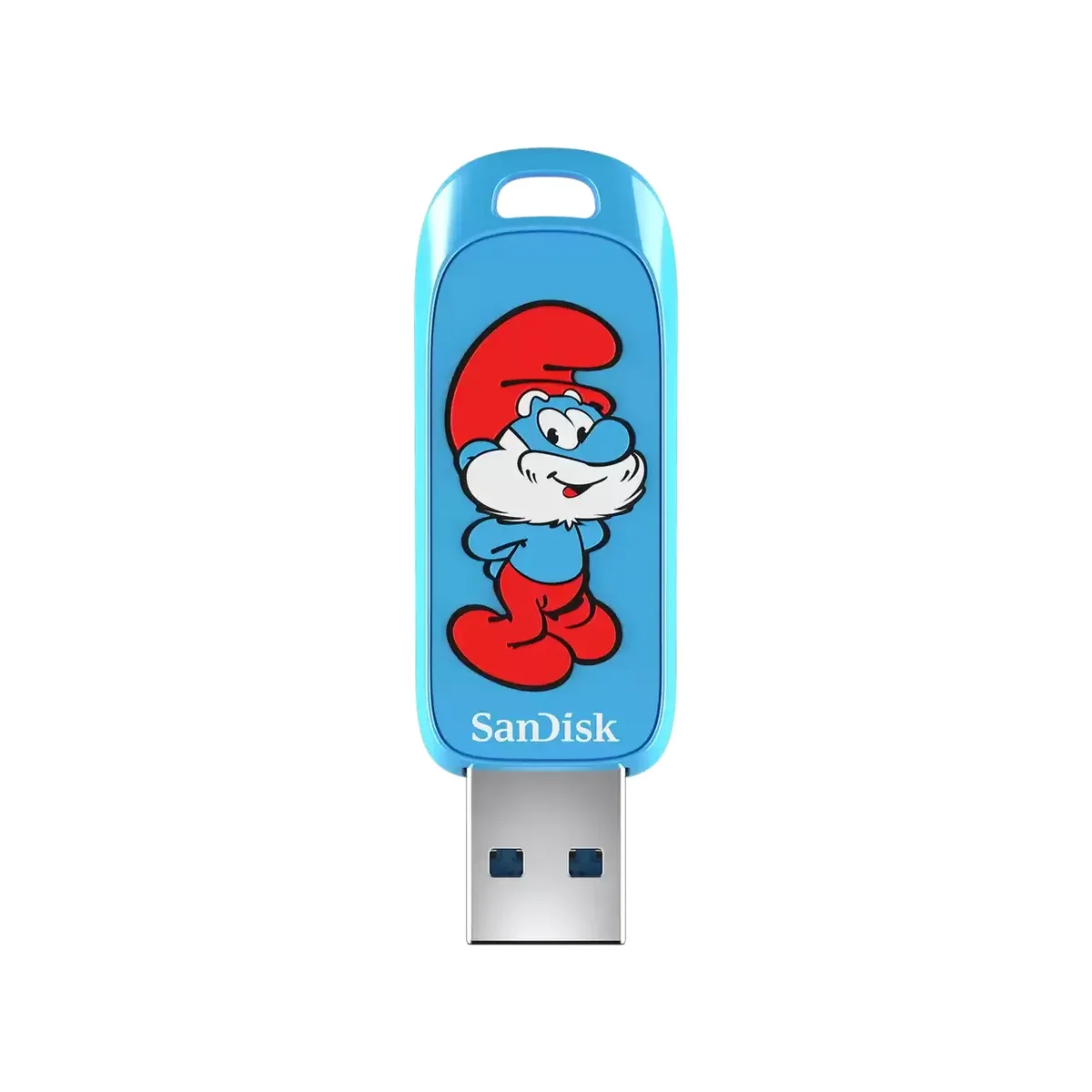 SANDISK Smurffit - Keksijä-Sini - 64GB - USB-tikku