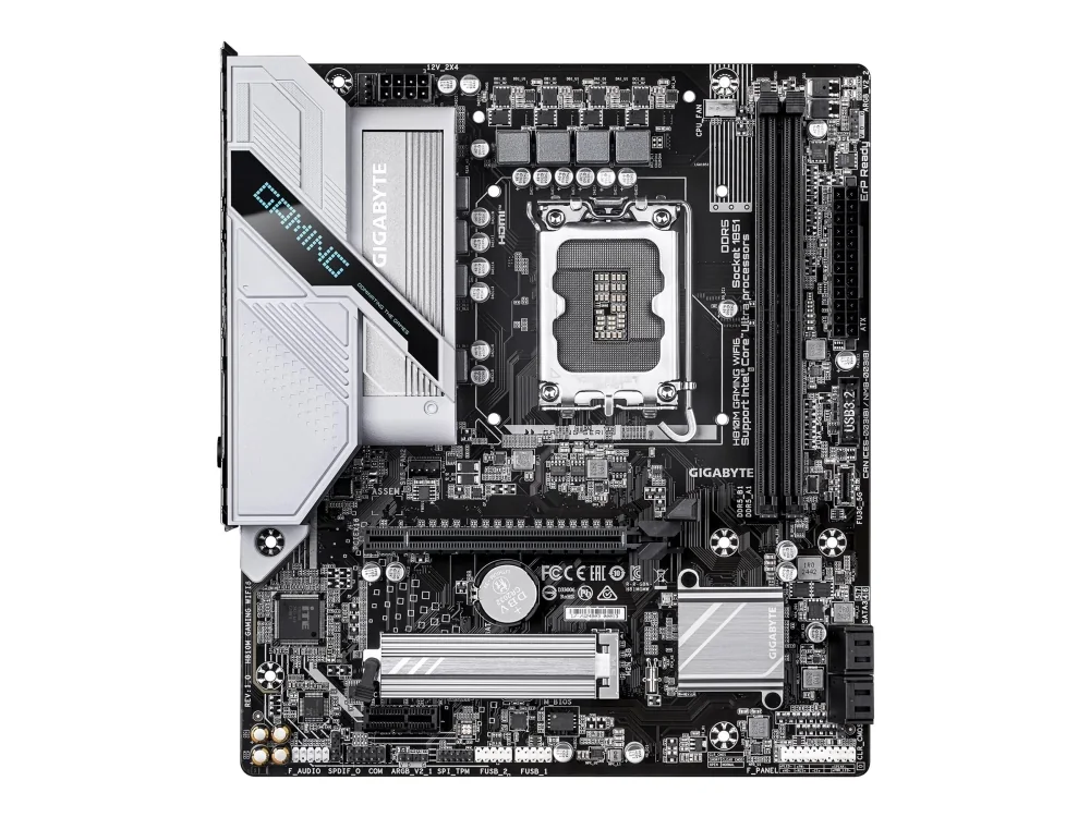 GIGABYTE H810M GAMING WIFI6 Emolevy - Intel H810 - Intel LGA1851 - DDR5 RAM - Micro-ATX