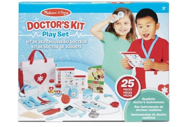Melissa & Doug MPP PYS GetWell Doctors Kit Plyst GML, 3 vuosi/vuosia