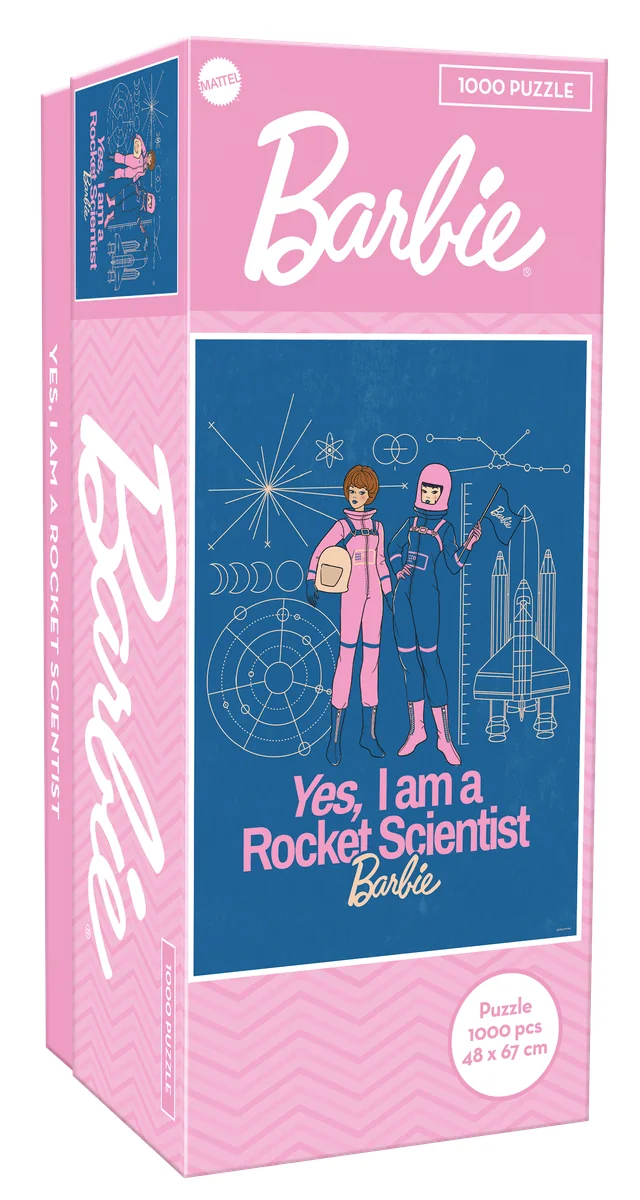Rakettitieteilijä Palapeli 1000 palaa Barbie Tactic