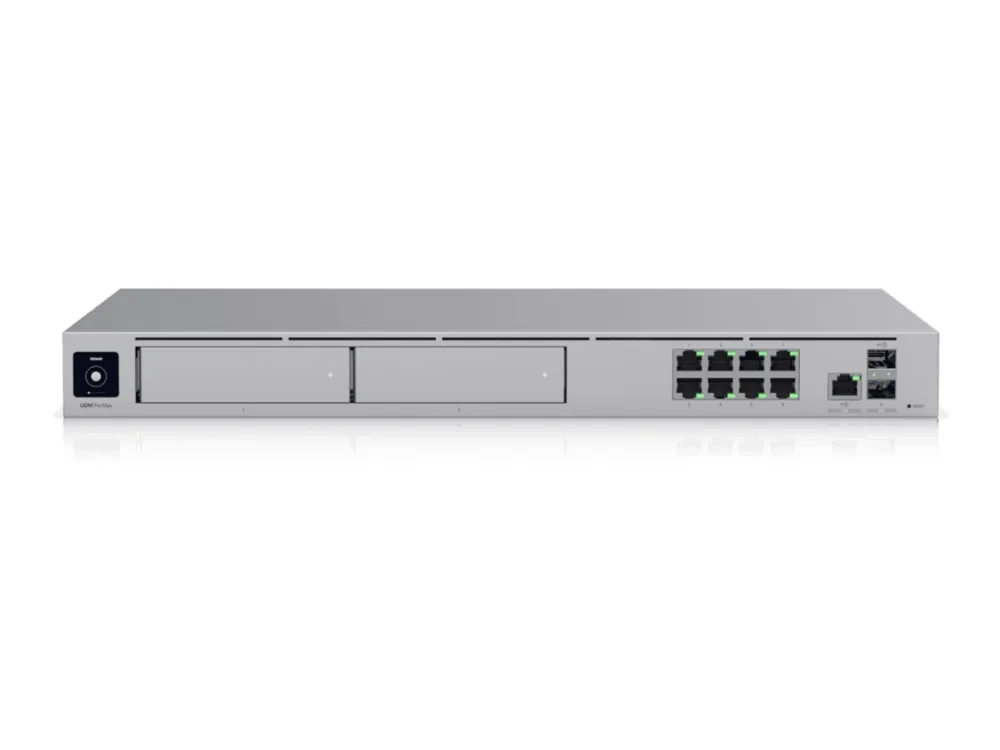 Ubiquiti Dream Machine Pro Max, Harmaa, 1U, Alumiini/SGCC, Telinekiinnitys, Toiminta/Seikkailu, Virhe, Linkki, Valmis, LCM