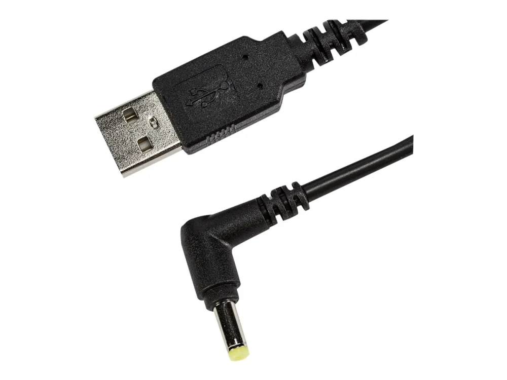 Socket Mobile Socket Usb To Dc Plug Charging Cable 1.5m Usb-a Musta