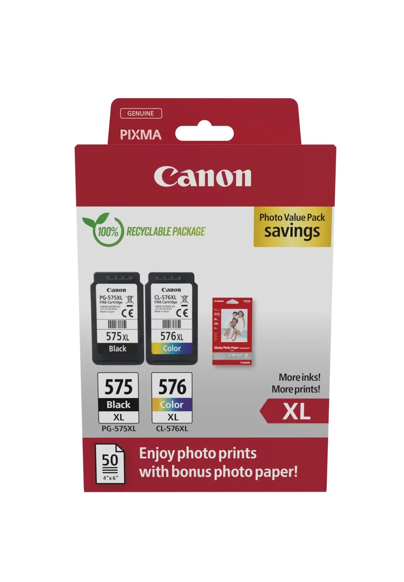 Canon PG-575XL/CL-576XL / 5437C006 High Value Pack