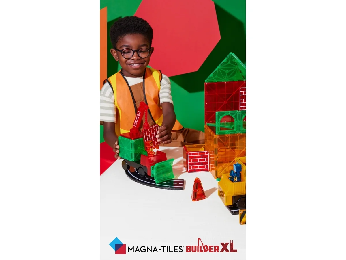 MAGNA-TILES Rakennustyömaapakkaus XL 50 kpl
